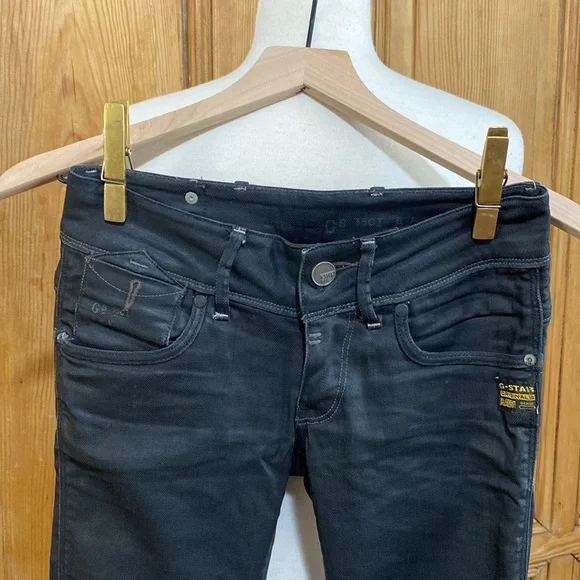 G-star Waxed denim jeans